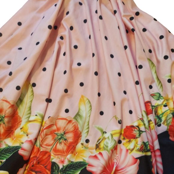 ELEGANT FLORAL DRESS SIZE S - Picture 6 of 7